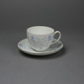 SOLD Arzberg shape 1495 decoration "Erdrauch", coffee cup and saucer